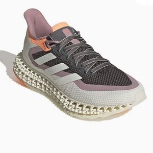 New ⚡️Men’s Adidas 4DFWD 2 Carbon Orange Grey Black White Running size 10.5
